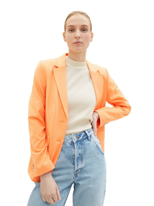 Tom Tailor Oranžové dámské sako Tom Tailor