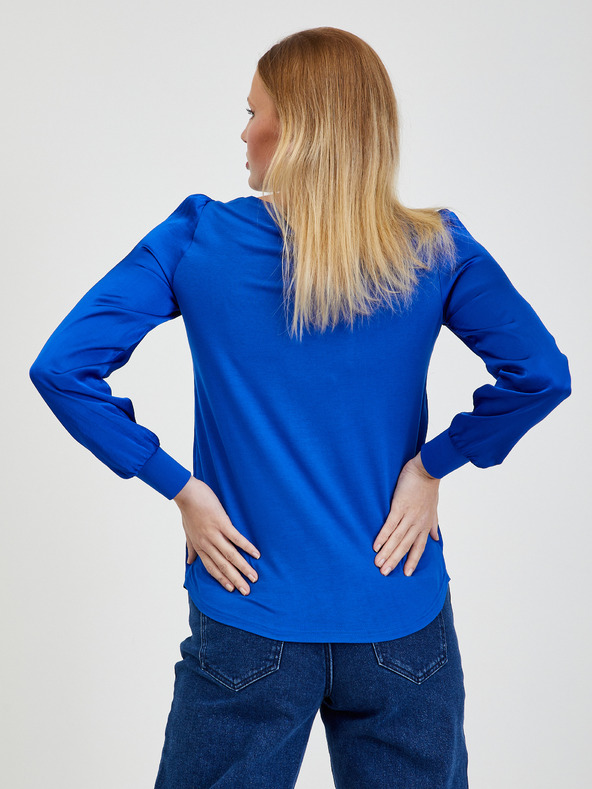 Orsay Modrá dámská halenka ORSAY