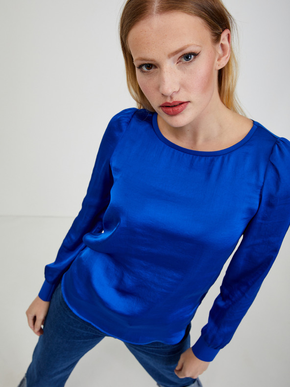 Orsay Modrá dámská halenka ORSAY