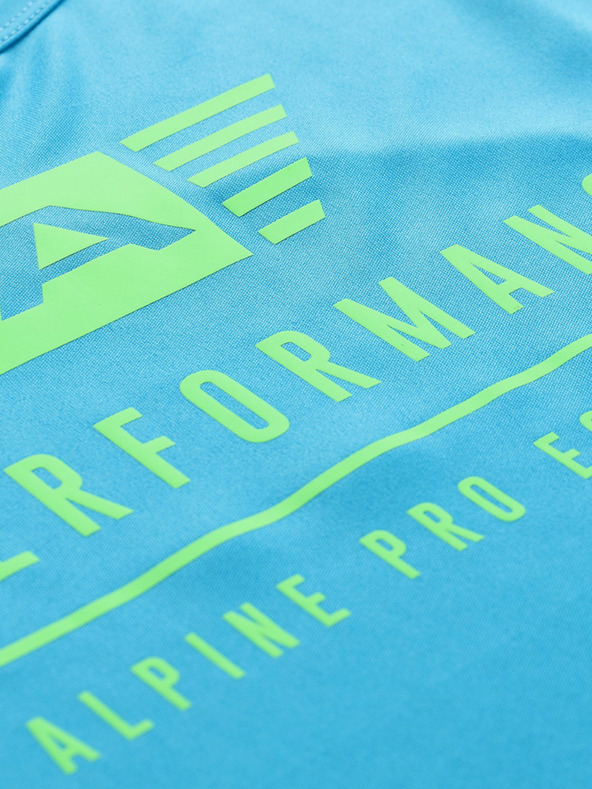 ALPINE PRO Pánské rychleschnoucí tílko ALPINE PRO MIXED modrá