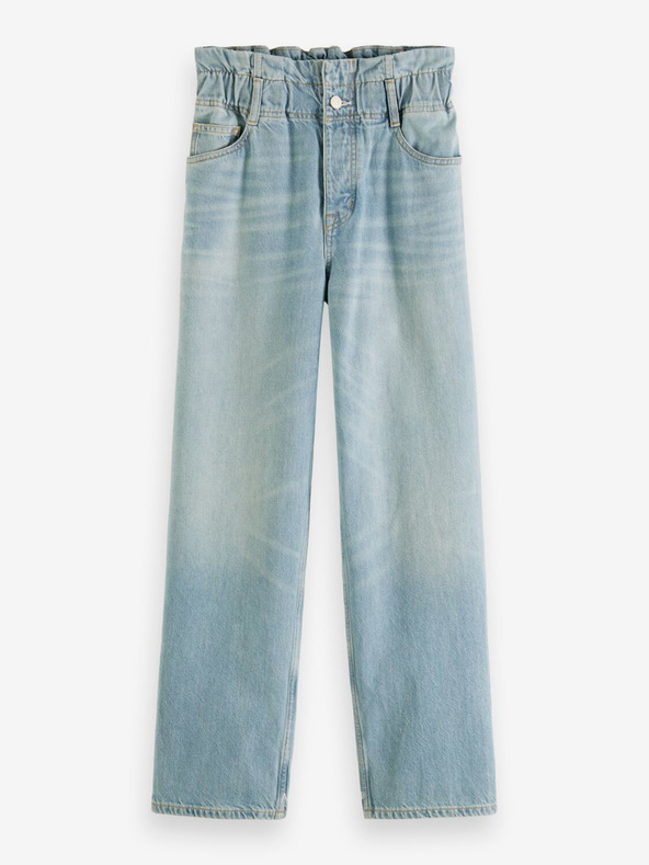 Scotch & Soda Světle modré dámské široké džíny Scotch & Soda