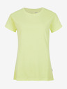 O'Neill Žluté dámské basic tričko O'Neill ESSENTIALS T-SHIRT