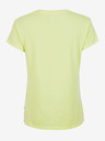 O'Neill Žluté dámské basic tričko O'Neill ESSENTIALS T-SHIRT