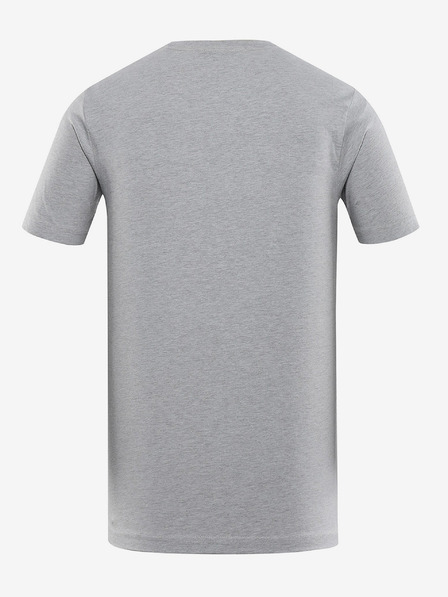 ALPINE PRO Šedé pánské tričko ALPINE PRO Nord