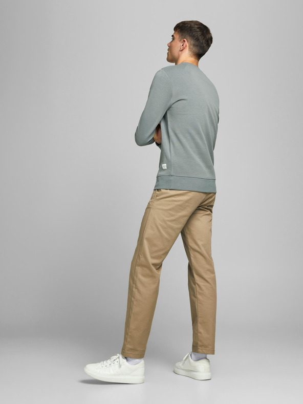 Jack & Jones Světle zelená basic mikina Jack & Jones Basic