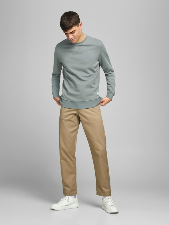 Jack & Jones Světle zelená basic mikina Jack & Jones Basic
