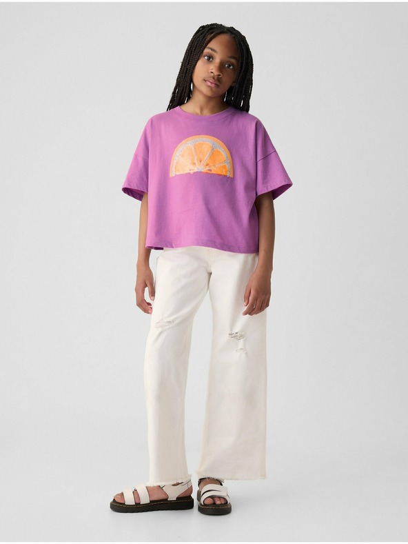 GAP Dětské tričko s potiskem Gap