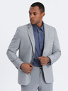 Ombre Clothing Šedé pánské sako Ombre Clothing