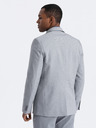 Ombre Clothing Šedé pánské sako Ombre Clothing