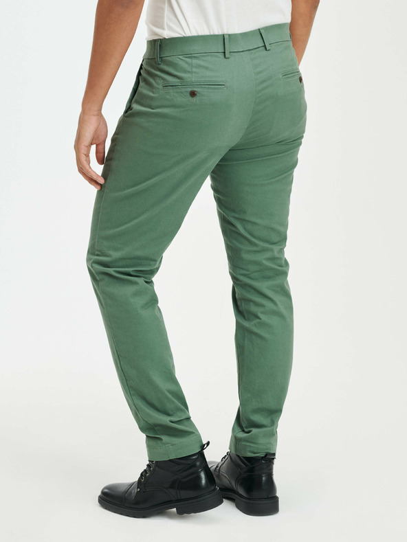 GAP Kalhoty khaki slim fit GapFlex