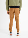 Celio Hnědé pánské kalhoty Celio Voyage