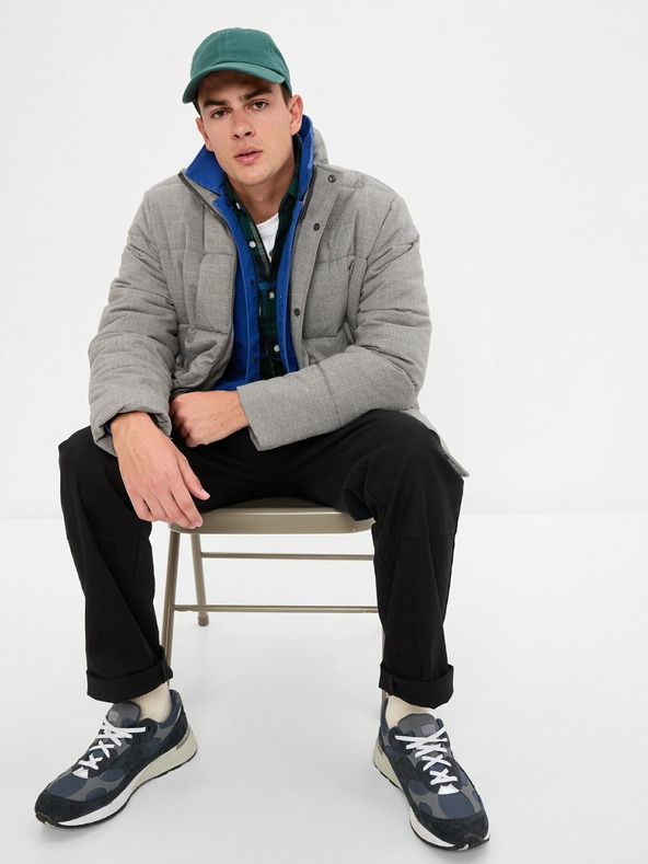 GAP Prošívaná bunda na zip GAP