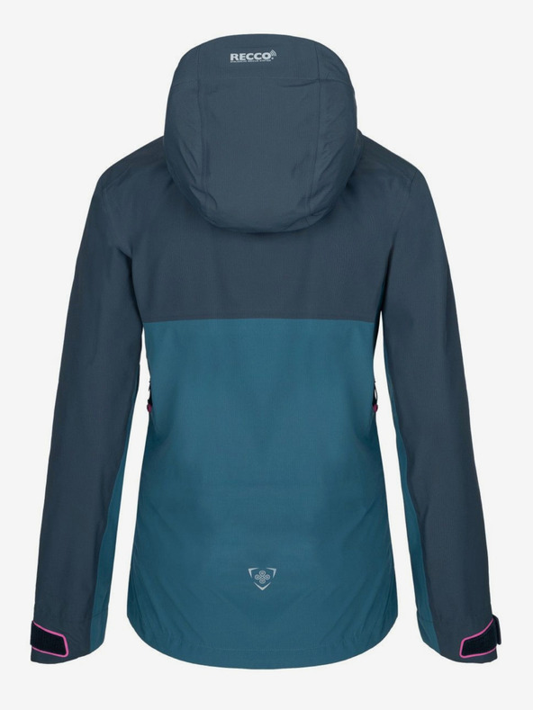 Kilpi Tmavě modrá dámská nepromokavá bunda Kilpi Metrix-W