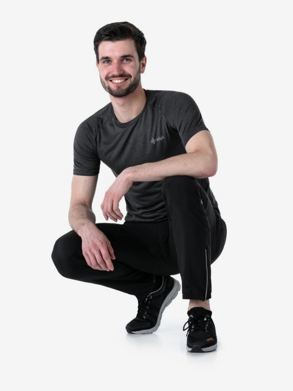 Kilpi Černé pánské sportovní kalhoty Kilpi Heyes