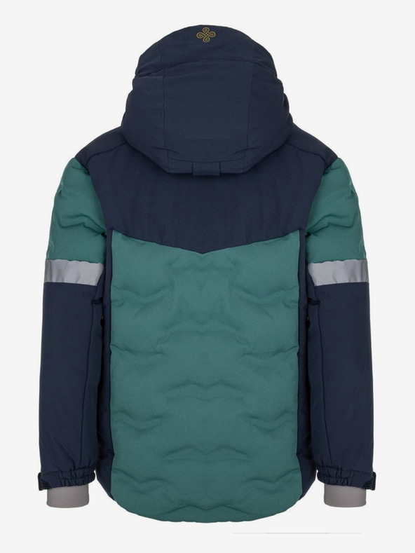 Kilpi Tmavě zelená klučičí zimní bunda Kilpi TEDDY-JB