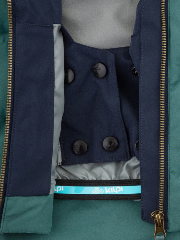 Kilpi Tmavě zelená klučičí zimní bunda Kilpi TEDDY-JB