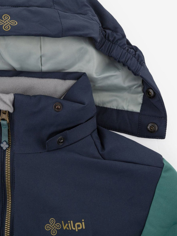 Kilpi Tmavě zelená klučičí zimní bunda Kilpi TEDDY-JB