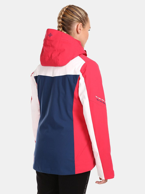 Kilpi Bílo-korálová dámská zimní bunda Kilpi Valera-W