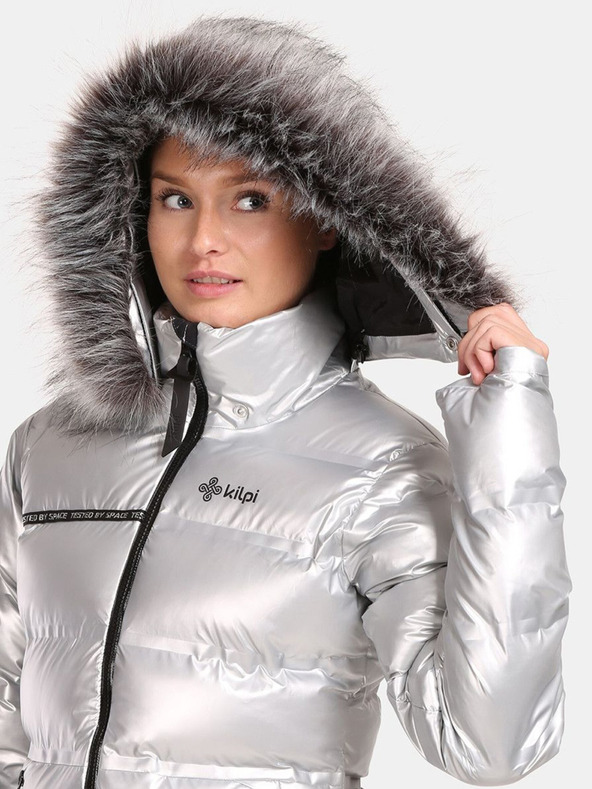 Kilpi Dámská lyžařská bunda ve stříbrné barvě Kilpi LTD SIRIUS