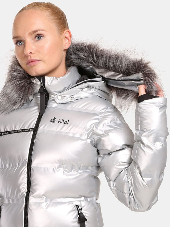 Kilpi Dámská lyžařská bunda ve stříbrné barvě Kilpi LTD SIRIUS