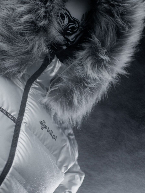 Kilpi Dámská lyžařská bunda ve stříbrné barvě Kilpi LTD SIRIUS