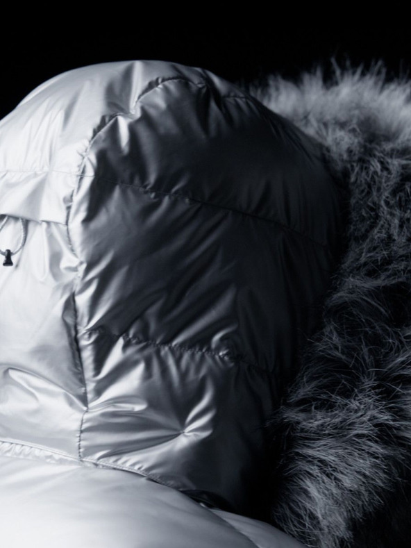 Kilpi Dámská lyžařská bunda ve stříbrné barvě Kilpi LTD SIRIUS