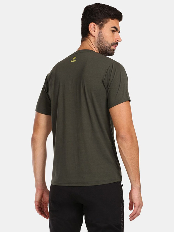 Kilpi Tmavě zelené pánské tričko Kilpi MOARE