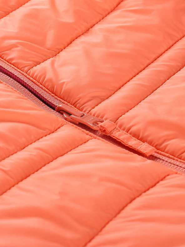 ALPINE PRO Dětská oboustranná bunda hi-therm ALPINE PRO DOUWO oranžová