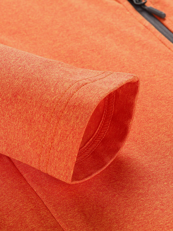 ALPINE PRO Oranžová pánská rychleschnoucí mikina Alpine Pro GOLL