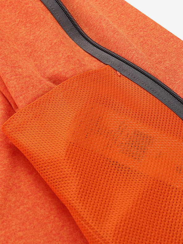 ALPINE PRO Oranžová pánská rychleschnoucí mikina Alpine Pro GOLL