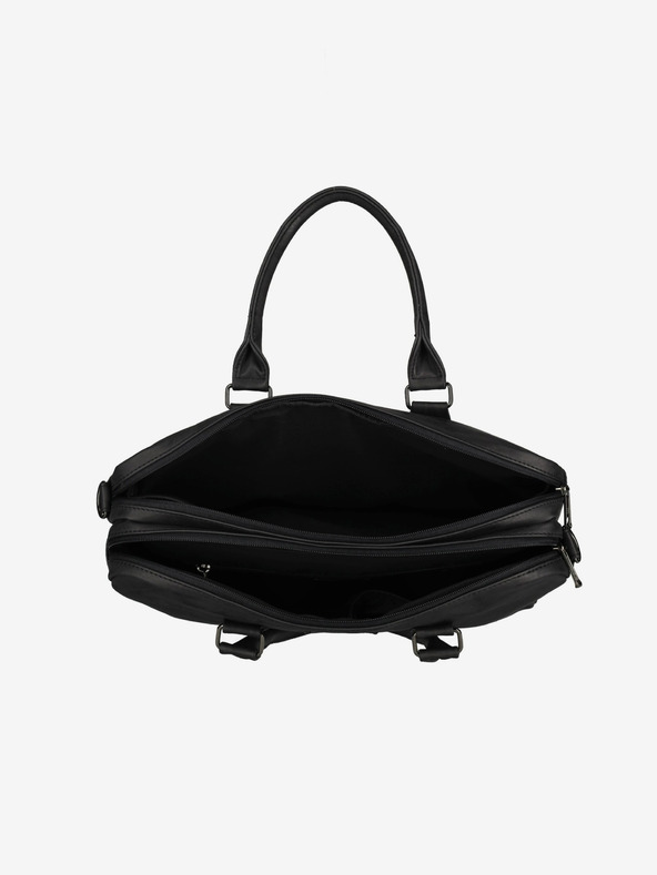 Enrico Benetti Brašna Enrico Benetti Rotterdam 15" Notebook Bag Black