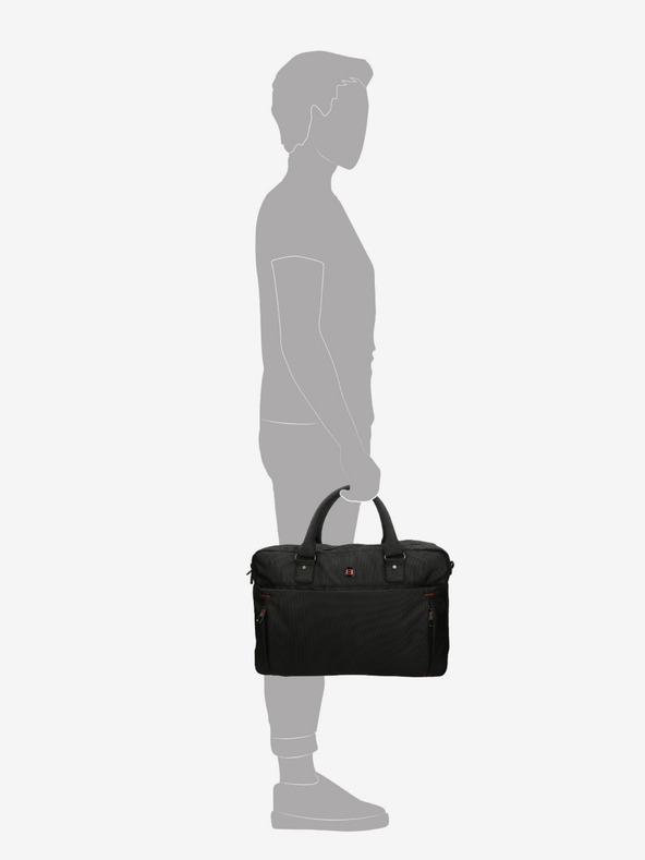 Enrico Benetti Brašna Enrico Benetti Cornell Tablet Bag Black