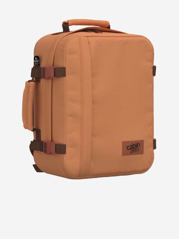 CabinZero Hnědý batoh CabinZero Classic 28L Gobi sands
