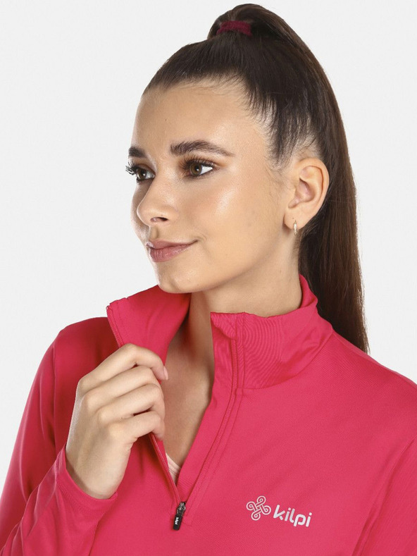 Kilpi Tmavě růžové dámské termo tričko se stojáčkem KILPI WILLIE