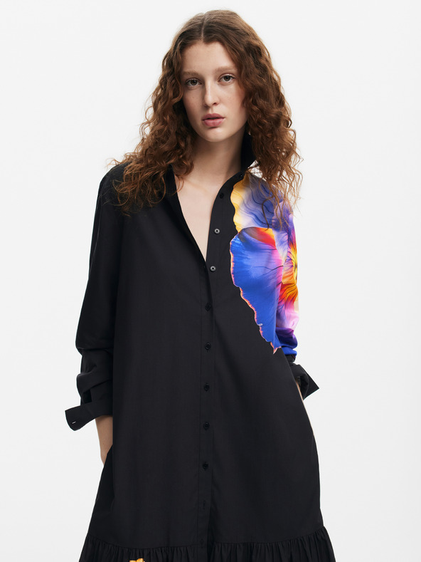 Desigual Dámské košilové šaty Desigual Pensamento-Lacroix