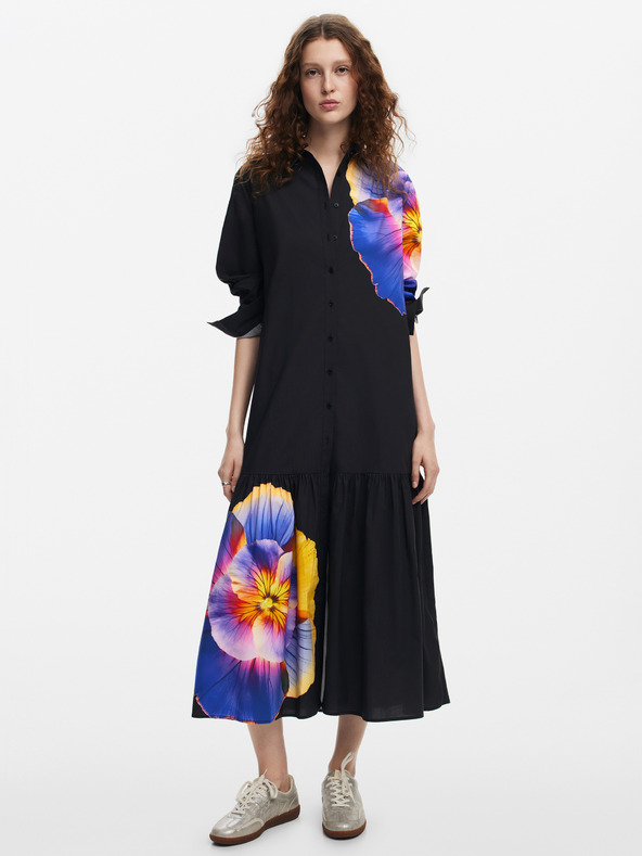 Desigual Dámské košilové šaty Desigual Pensamento-Lacroix