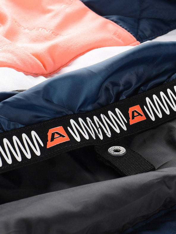 ALPINE PRO Dámská lyžařská bunda s membránou ptx ALPINE PRO ZARIBA white