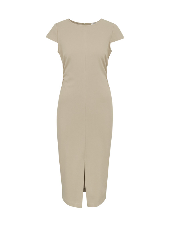 Orsay Béžové dámské midi šaty ORSAY