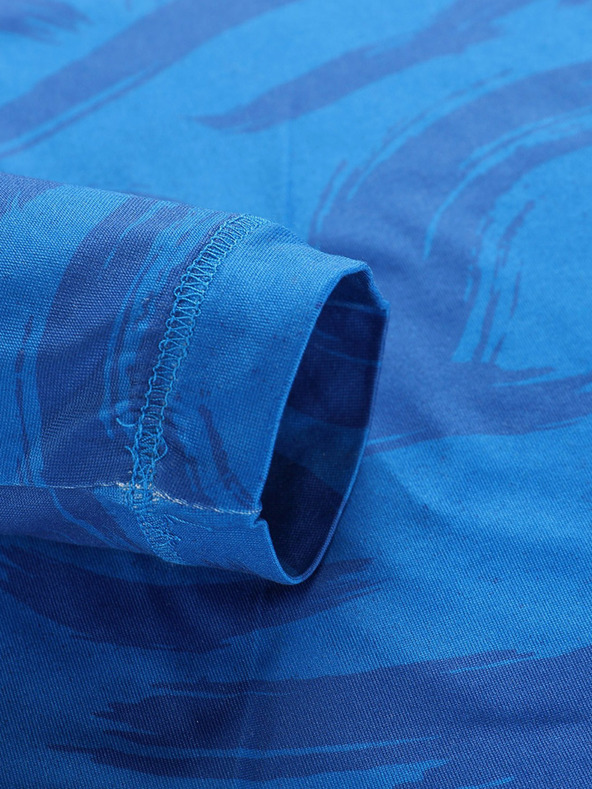 ALPINE PRO Modré dětské rychleschnoucí tričko ALPINE PRO AMADO