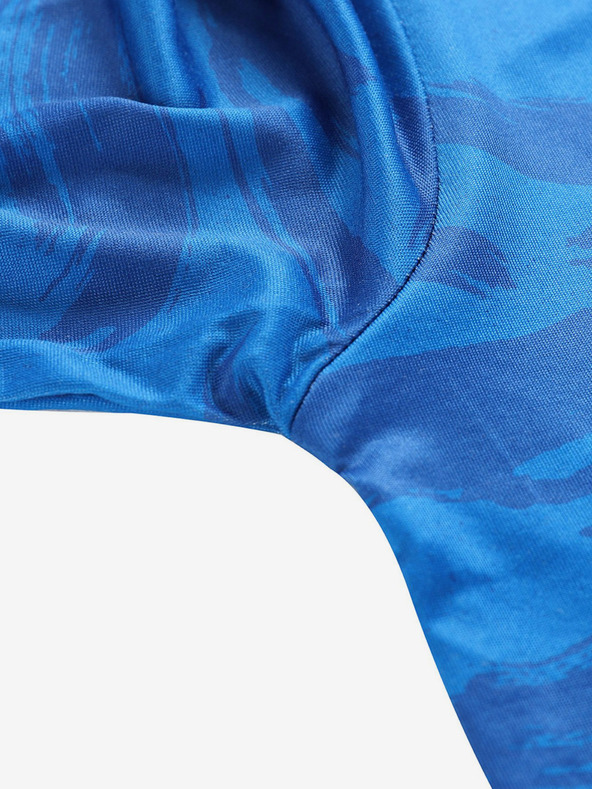 ALPINE PRO Modré dětské rychleschnoucí tričko ALPINE PRO AMADO