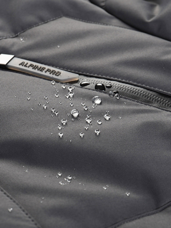 ALPINE PRO Dámská bunda s membránou ptx ALPINE PRO WERDA dk.true gray