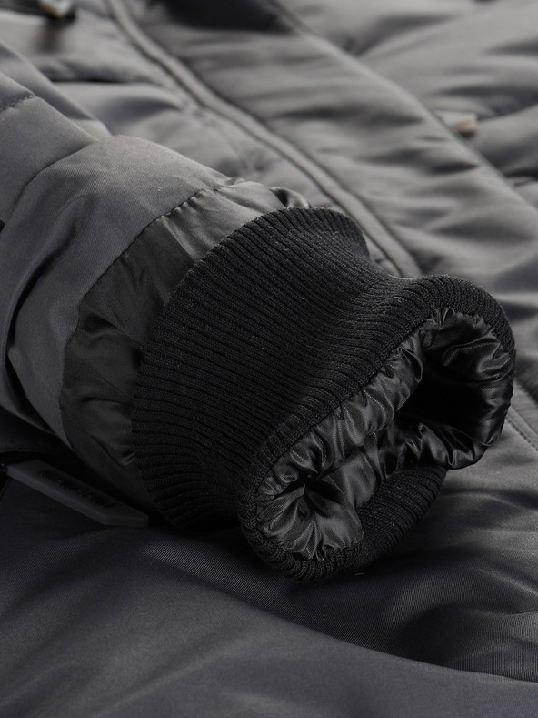 ALPINE PRO Dámská bunda s membránou ptx ALPINE PRO WERDA dk.true gray