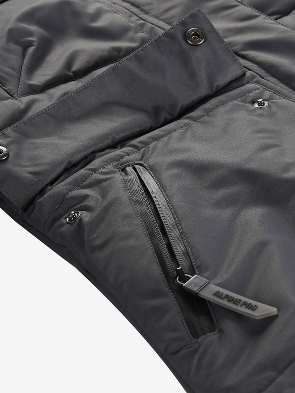 ALPINE PRO Dámská bunda s membránou ptx ALPINE PRO WERDA dk.true gray