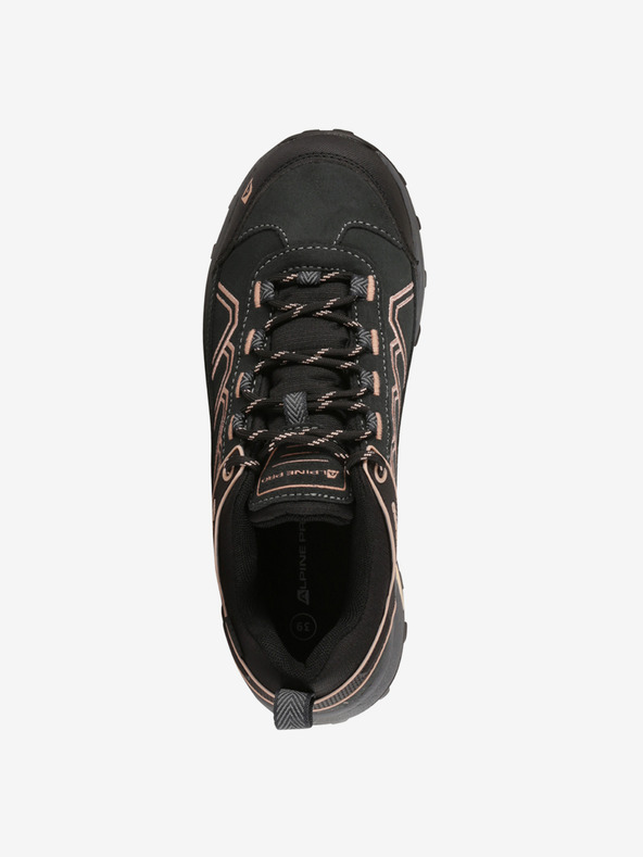 ALPINE PRO Outdoorová obuv s membránou ptx ALPINE PRO GIMIE dk.true gray