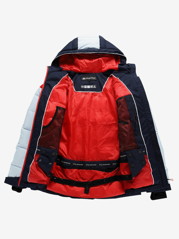 ALPINE PRO Dámská péřová lyžařská bunda s membránou ptx ALPINE PRO FERERA nantucket breeze