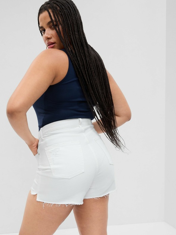 GAP Džínové kraťasy high rise GAP