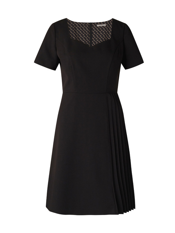 Orsay Černé dámské šaty ke kolenům ORSAY