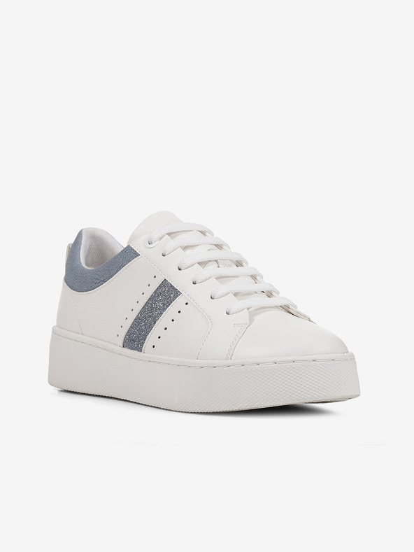 Geox Modro-bílé dámské tenisky na platformě Geox Skyely