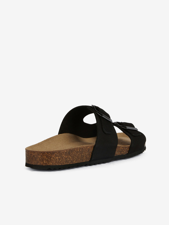 Geox Černé dámské pantofle Geox Brionia