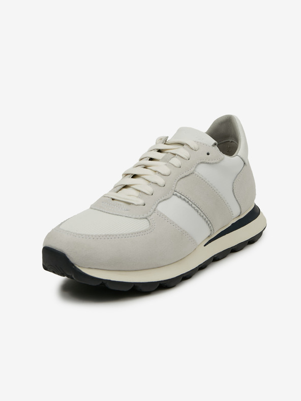 Geox Bílé pánské tenisky Geox Spherica Vseries
